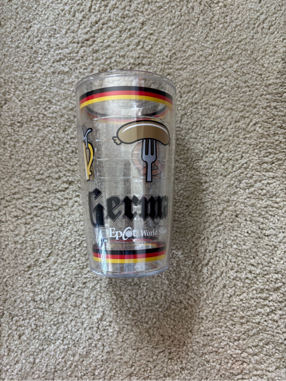 Epcot Germany Tervis Tumbler